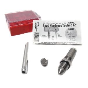 lee lead hardness test kit|lee hardness tester chart.